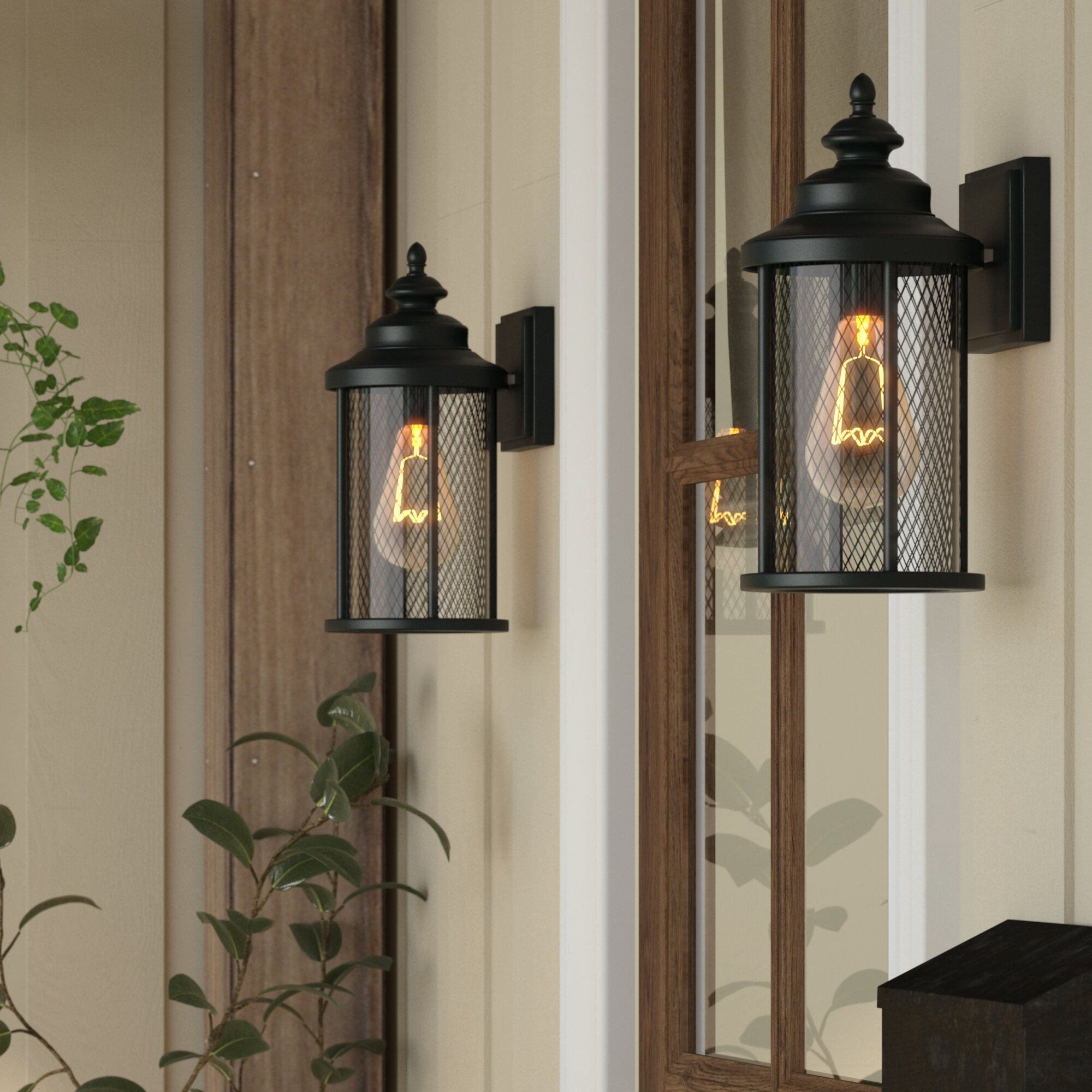 Farmhouse  Rustic Outdoor Wall Lights Birch Lane